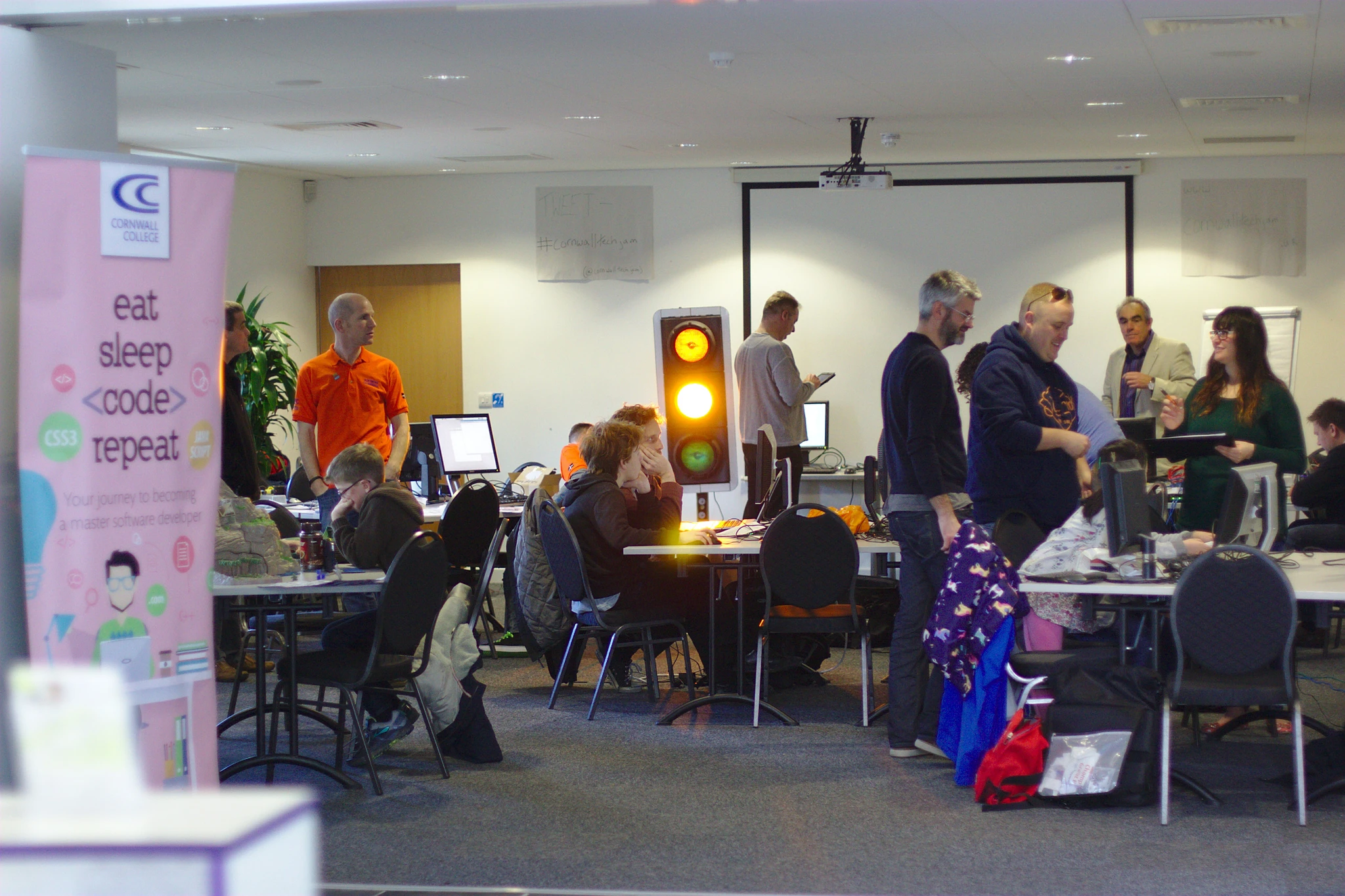 Photo from April's Tech Jam